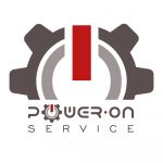 Логотип сервисного центра Power On Service