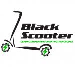 Логотип cервисного центра Black Scooter