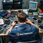 Логотип сервисного центра Multiservice