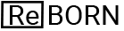 Логотип cервисного центра ReBorn coffee service