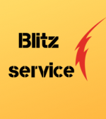 Логотип cервисного центра Blitz service