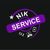 Логотип сервисного центра Nik Service