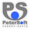 Логотип сервисного центра ПитерСофт СПб