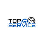 Логотип сервисного центра TopService