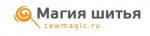 Логотип сервисного центра Магия шитья